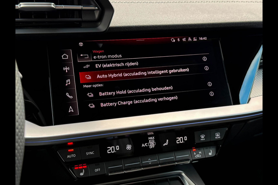 Audi A3 Sportback 40TFSI e 204pk S-Tronic Competition S Edition S-Line Pano|Kuipstoelen+Massage&Memory|Qi|Matrix|ACC|Camera|B&O|S3