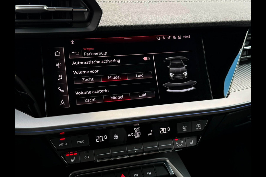 Audi A3 Sportback 40TFSI e 204pk S-Tronic Competition S Edition S-Line Pano|Kuipstoelen+Massage&Memory|Qi|Matrix|ACC|Camera|B&O|S3