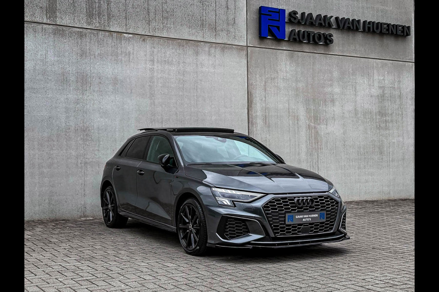 Audi A3 Sportback 40TFSI e 204pk S-Tronic Competition S Edition S-Line Pano|Kuipstoelen+Massage&Memory|Qi|Matrix|ACC|Camera|B&O|S3