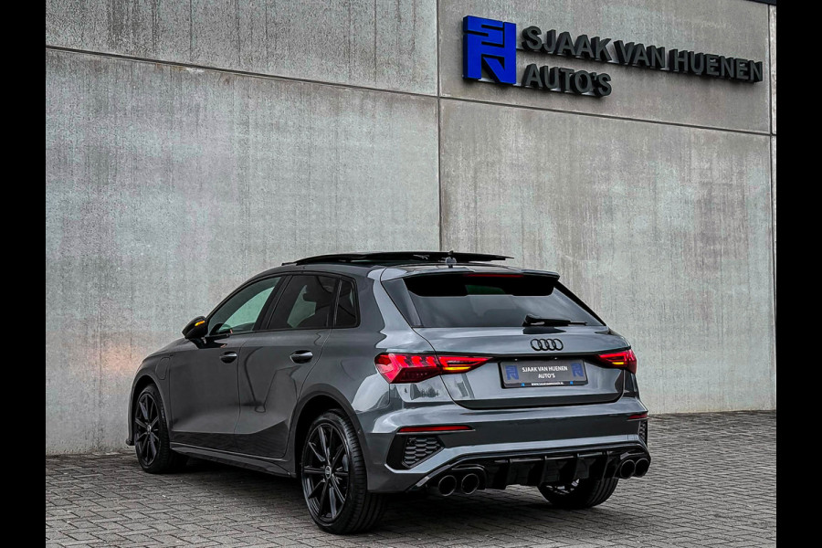 Audi A3 Sportback 40TFSI e 204pk S-Tronic Competition S Edition S-Line Pano|Kuipstoelen+Massage&Memory|Qi|Matrix|ACC|Camera|B&O|S3