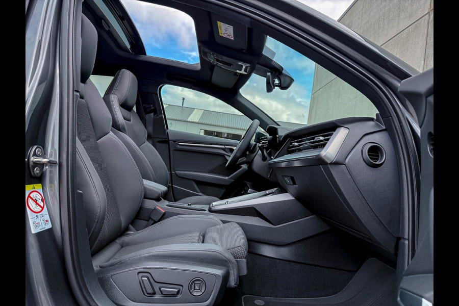 Audi A3 Sportback 40TFSI e 204pk S-Tronic Competition S Edition S-Line Pano|Kuipstoelen+Massage&Memory|Qi|Matrix|ACC|Camera|B&O|S3