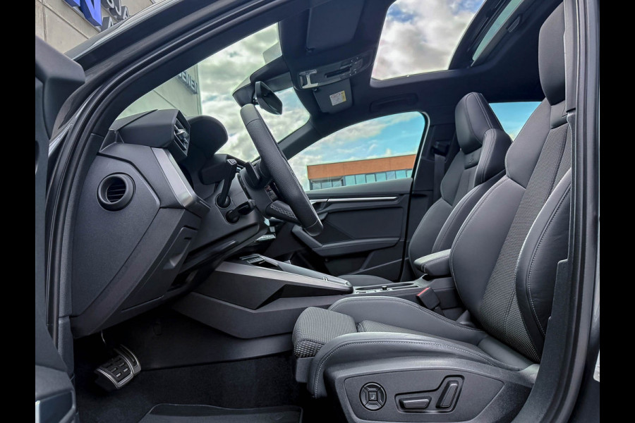 Audi A3 Sportback 40TFSI e 204pk S-Tronic Competition S Edition S-Line Pano|Kuipstoelen+Massage&Memory|Qi|Matrix|ACC|Camera|B&O|S3
