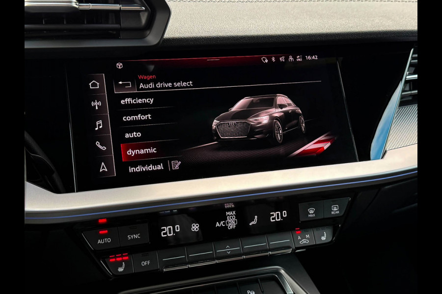 Audi A3 Sportback 40TFSI e 204pk S-Tronic Competition S Edition S-Line Pano|Kuipstoelen+Massage&Memory|Qi|Matrix|ACC|Camera|B&O|S3