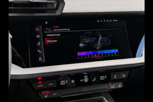 Audi A3 Sportback 40TFSI e 204pk S-Tronic Competition S Edition S-Line Pano|Kuipstoelen+Massage&Memory|Qi|Matrix|ACC|Camera|B&O|S3
