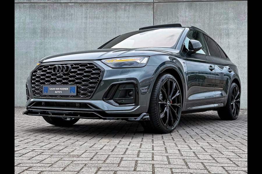 Audi Q5 Sportback 55TFSIe 367pk Quattro Competition S Edition S-Line Audi Exclusive|Pano|Luchtv|RS+Massage+Memory|360°|HUD|B&O|SQ5