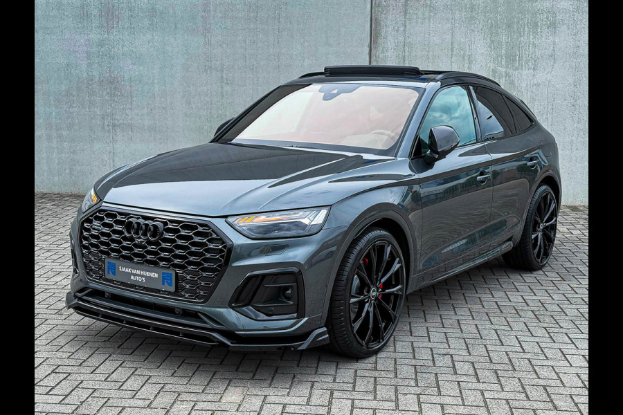 Audi Q5 Sportback 55TFSIe 367pk Quattro Competition S Edition S-Line Audi Exclusive|Pano|Luchtv|RS+Massage+Memory|360°|HUD|B&O|SQ5
