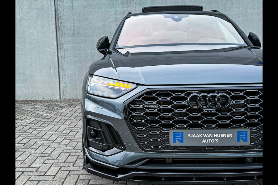 Audi Q5 Sportback 55TFSIe 367pk Quattro Competition S Edition S-Line Audi Exclusive|Pano|Luchtv|RS+Massage+Memory|360°|HUD|B&O|SQ5