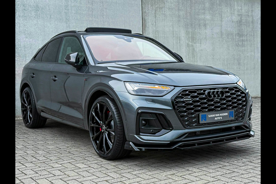 Audi Q5 Sportback 55TFSIe 367pk Quattro Competition S Edition S-Line Audi Exclusive|Pano|Luchtv|RS+Massage+Memory|360°|HUD|B&O|SQ5