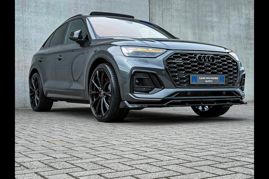 Audi Q5 Sportback 55TFSIe 367pk Quattro Competition S Edition S-Line Audi Exclusive|Pano|Luchtv|RS+Massage+Memory|360°|HUD|B&O|SQ5
