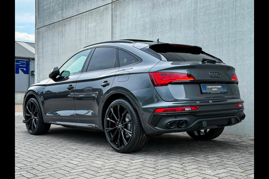 Audi Q5 Sportback 55TFSIe 367pk Quattro Competition S Edition S-Line Audi Exclusive|Pano|Luchtv|RS+Massage+Memory|360°|HUD|B&O|SQ5