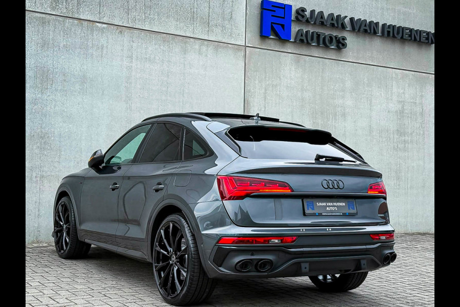 Audi Q5 Sportback 55TFSIe 367pk Quattro Competition S Edition S-Line Audi Exclusive|Pano|Luchtv|RS+Massage+Memory|360°|HUD|B&O|SQ5