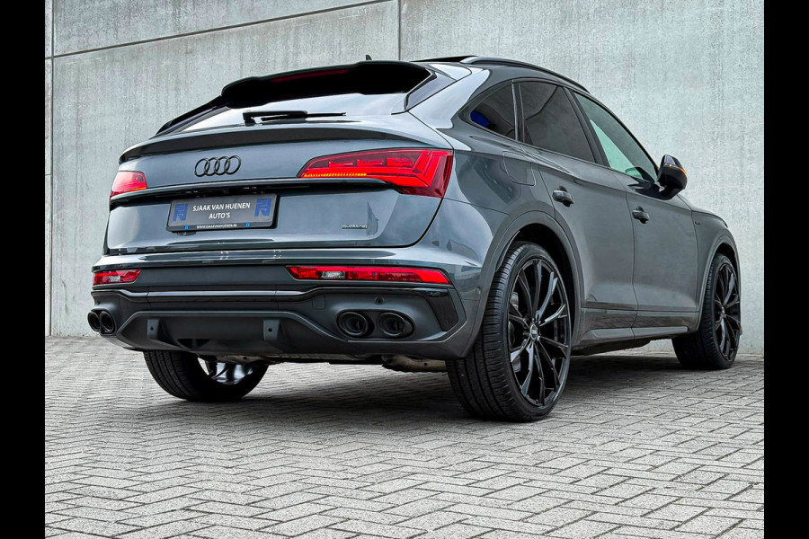 Audi Q5 Sportback 55TFSIe 367pk Quattro Competition S Edition S-Line Audi Exclusive|Pano|Luchtv|RS+Massage+Memory|360°|HUD|B&O|SQ5