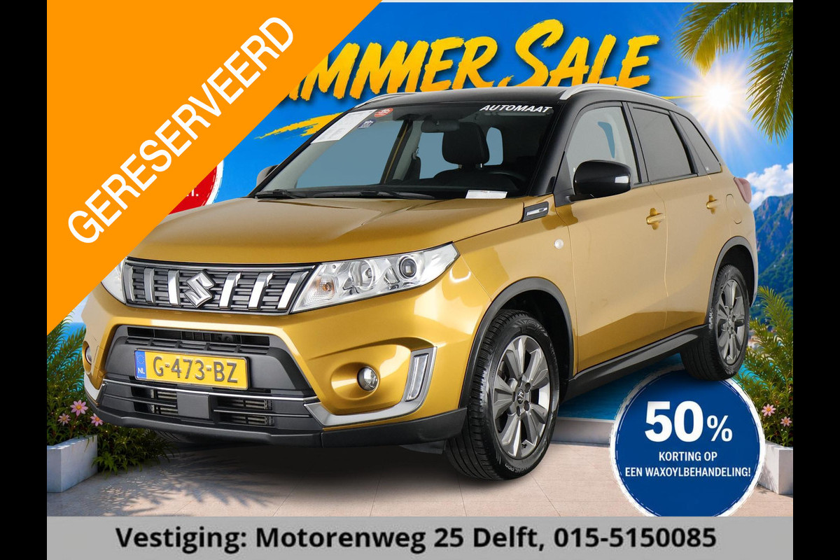 Suzuki Vitara 1.4 BOOSTERJET SELECT 140PK AUTOMAAT GARANTIE 2029 NL AUTO.CAMERA.APPLE CARPLAY.CRUISE.