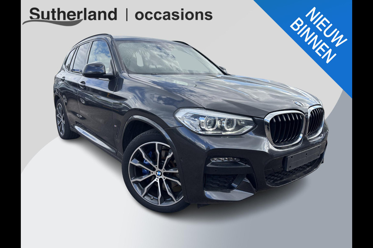 BMW X3 xDrive30e M Sport | NET BINNEN, MEER FOTO’s VOLGEN | Elektrische trekhaak | Stoelverwarming | 360 graden camera | Keyless entry | Elektrische achterklep | Sportstoelen | Geheugenstoel | Led koplampen | Dab | Hifi | Bmw Live Cockpit Professional
