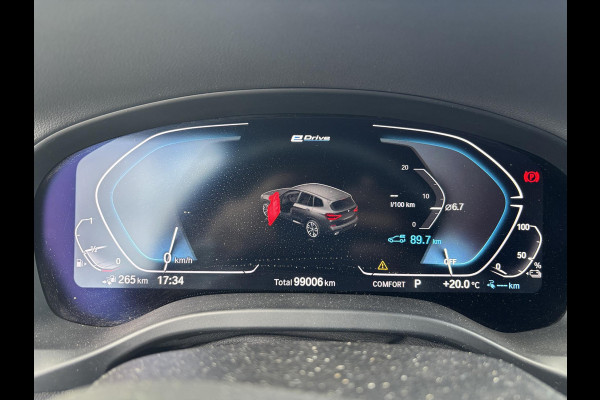 BMW X3 xDrive30e M Sport | NET BINNEN, MEER FOTO’s VOLGEN | Elektrische trekhaak | Stoelverwarming | 360 graden camera | Keyless entry | Elektrische achterklep | Sportstoelen | Geheugenstoel | Led koplampen | Dab | Hifi | Bmw Live Cockpit Professional