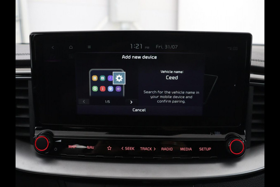 Kia Ceed Sportswagon 1.5 T-GDi GT-Line Business Edition | Leder/ alcantara | Stuur/stoel verwarming | Carplay | Camera | Park assist | Climate control | Trekhaak