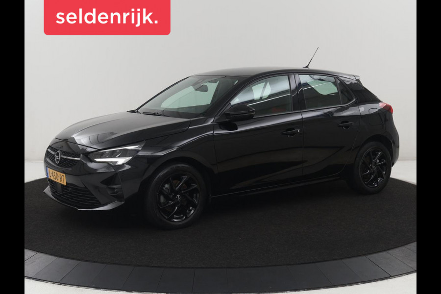 Opel Corsa 1.2 GS Line | Half leder | Cruise control | Carplay | Camera | Park assist | Virtueel dashboard | Lichtmetaal 16"