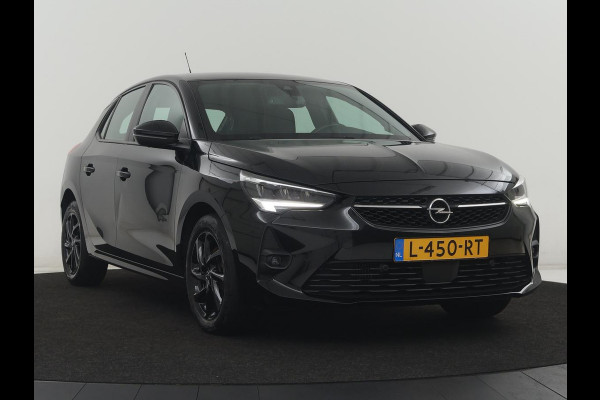 Opel Corsa 1.2 GS Line | Half leder | Cruise control | Carplay | Camera | Park assist | Virtueel dashboard | Lichtmetaal 16"