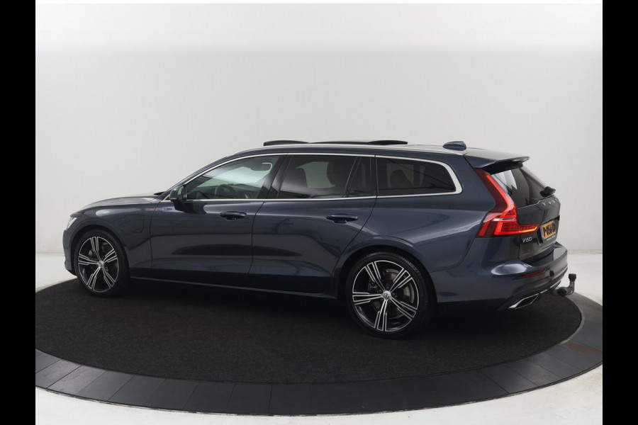 Volvo V60 2.0 T6 Recharge AWD Inscription | SOH 97.5% | Trekhaak | Panoramadak | Leder | Stoelventilatie | Stuur/stoel verwarming | Harman/Kardon | Adaptive cruise | 360 camera | Carplay | Memory |
