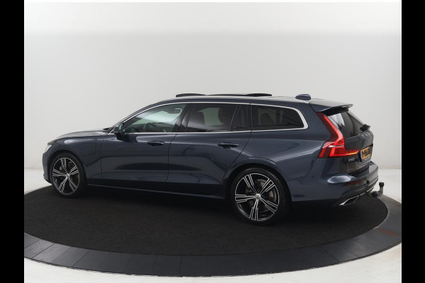 Volvo V60 2.0 T6 Recharge AWD Inscription | SOH 97.5% | Trekhaak | Panoramadak | Leder | Stoelventilatie | Stuur/stoel verwarming | Harman/Kardon | Adaptive cruise | 360 camera | Carplay | Memory |