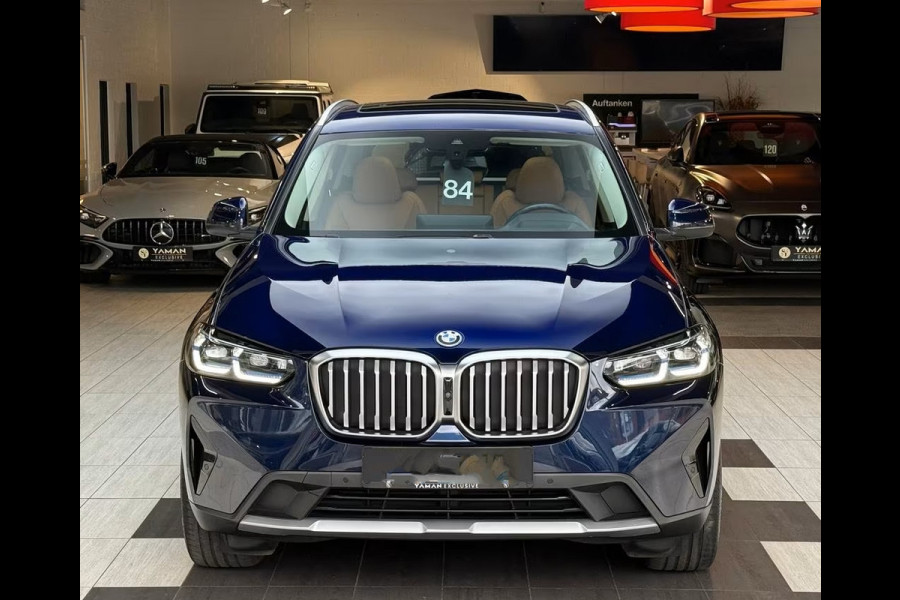 BMW X3 xDrive30e ** LASER, COGNAC LEDER, PANO, MEMORY, HuD, VERST. A-BANK, 20-inch LMV ** 1e eig - UNFALLFREI ** ** INFORMEER OOK NAAR ONZE AANTREKKELIJKE FINANCIAL-LEASE TARIEVEN **