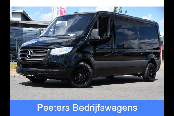 Mercedes-Benz Sprinter 314 2.2 CDI L2H1 Black Edition Camera, Cruise, Carplay, Multimedia, Airco, Trekhaak, 143pk, Automaat, Uniek!