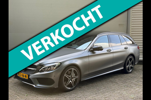 Mercedes-Benz C-Klasse Estate 43 AMG 4MATIC l Pano l Matgrijs l Headup l Memory&Koeling l 360 Camera l Burmester l Trekhaak l