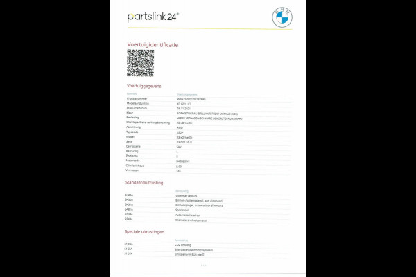 BMW X3 xDrive20i M-Sport Pano-dak/Laser-Light/Leder/Sportstoel/360*Camera