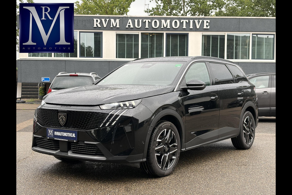Peugeot 5008 1.2 Hybrid 145 GT 7p ADAPTIVE CRUISE | 360° CAMERA | STOEL- & STUURVERWARMING | MEMORY SEAT MET MASSAGE | DODEHOEKDETECTIE | DRIVE ASSIST | FABRIEKSGARANTIE T/M 07-2027