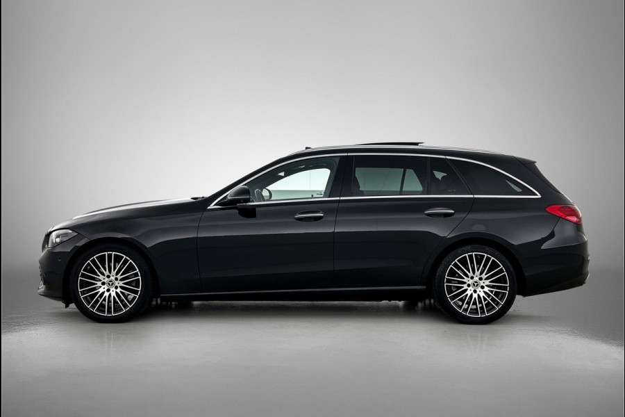Mercedes-Benz C-Klasse Estate 200 Launch Edition Luxury Line | Panoramadak | Leder | Burmester | 360 Camera | Memory | Inclusief 24 maanden MB Certified garantie voor Europa.