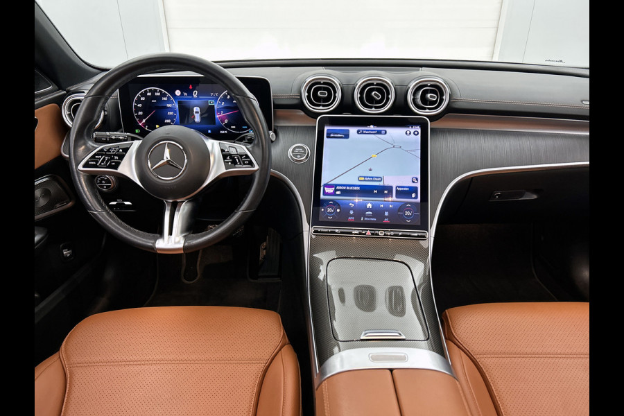 Mercedes-Benz C-Klasse Estate 200 Launch Edition Luxury Line | Panoramadak | Leder | Burmester | 360 Camera | Memory | Inclusief 24 maanden MB Certified garantie voor Europa.