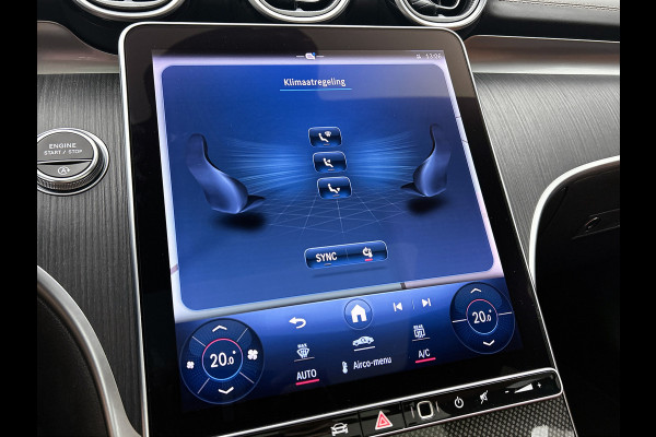Mercedes-Benz C-Klasse Estate 200 Launch Edition Luxury Line | Panoramadak | Leder | Burmester | 360 Camera | Memory | Inclusief 24 maanden MB Certified garantie voor Europa.