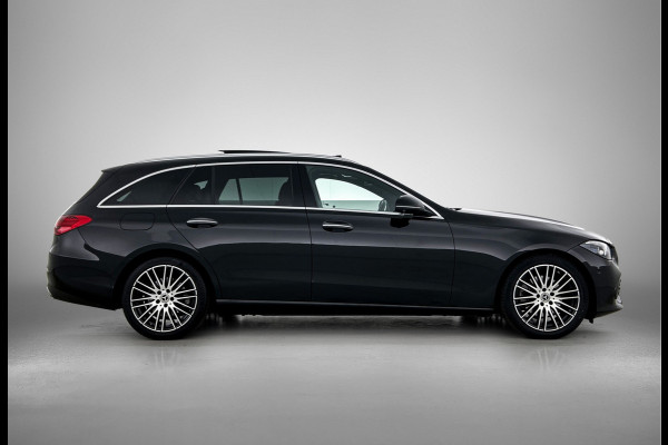 Mercedes-Benz C-Klasse Estate 200 Launch Edition Luxury Line | Panoramadak | Leder | Burmester | 360 Camera | Memory | Inclusief 24 maanden MB Certified garantie voor Europa.