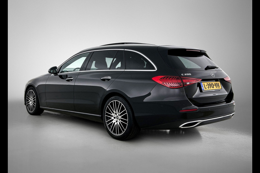 Mercedes-Benz C-Klasse Estate 200 Launch Edition Luxury Line | Panoramadak | Leder | Burmester | 360 Camera | Memory | Inclusief 24 maanden MB Certified garantie voor Europa.