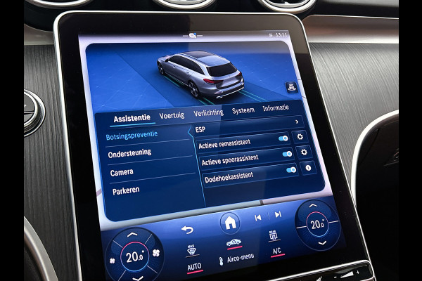 Mercedes-Benz C-Klasse Estate 200 Launch Edition Luxury Line | Panoramadak | Leder | Burmester | 360 Camera | Memory | Inclusief 24 maanden MB Certified garantie voor Europa.