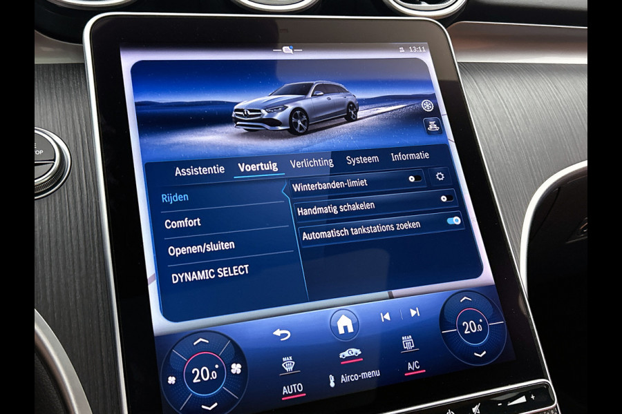 Mercedes-Benz C-Klasse Estate 200 Launch Edition Luxury Line | Panoramadak | Leder | Burmester | 360 Camera | Memory | Inclusief 24 maanden MB Certified garantie voor Europa.