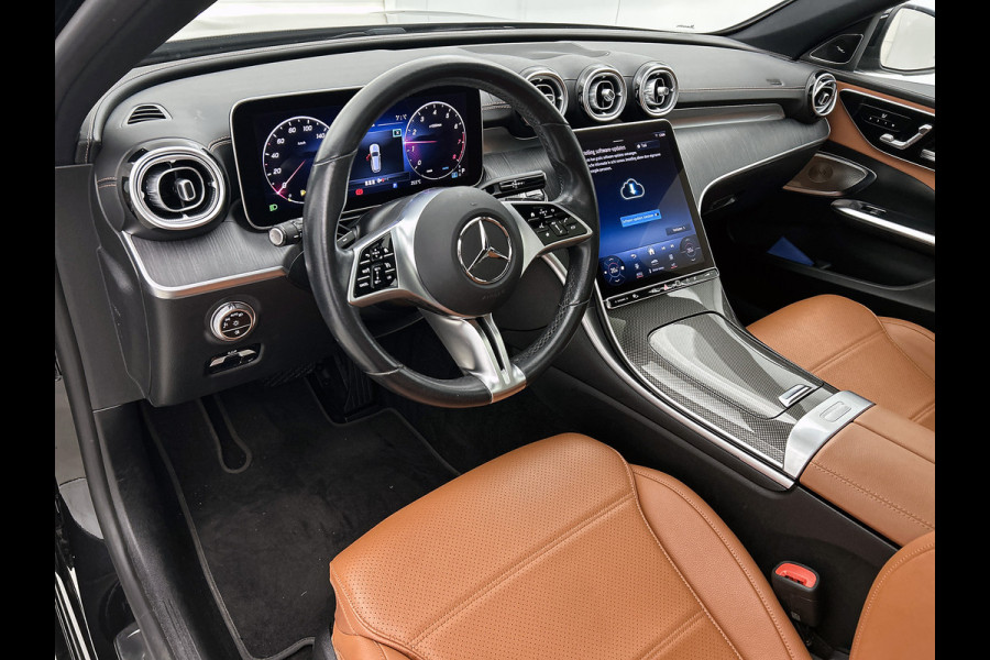 Mercedes-Benz C-Klasse Estate 200 Launch Edition Luxury Line | Panoramadak | Leder | Burmester | 360 Camera | Memory | Inclusief 24 maanden MB Certified garantie voor Europa.