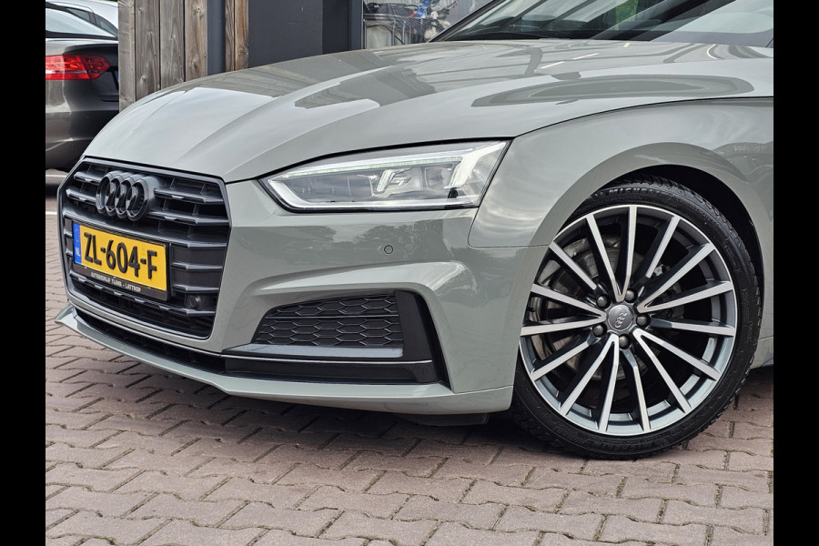 Audi A5 Sportback 35 TFSI Sport S-line edition | LED | Zwart optiek | Trekhaak | Sportstoelen | PDC | Keyless | Navi | Elek. achterklep | Afgevlakt stuur |