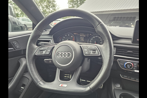 Audi A5 Sportback 35 TFSI Sport S-line edition | LED | Zwart optiek | Trekhaak | Sportstoelen | PDC | Keyless | Navi | Elek. achterklep | Afgevlakt stuur |