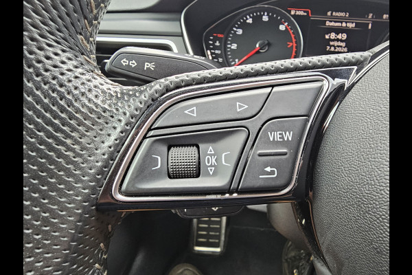 Audi A5 Sportback 35 TFSI Sport S-line edition | LED | Zwart optiek | Trekhaak | Sportstoelen | PDC | Keyless | Navi | Elek. achterklep | Afgevlakt stuur |