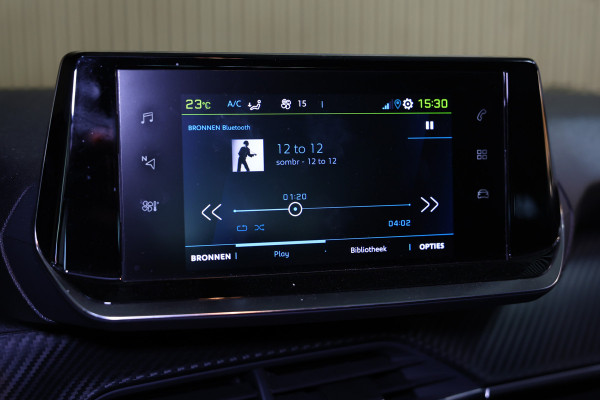Peugeot e-208 EV Blue Lease Allure 50 kWh AVM VIRTUAL KEYLESS CLIMA CAMERA CRUISE PARK ASS BT"21