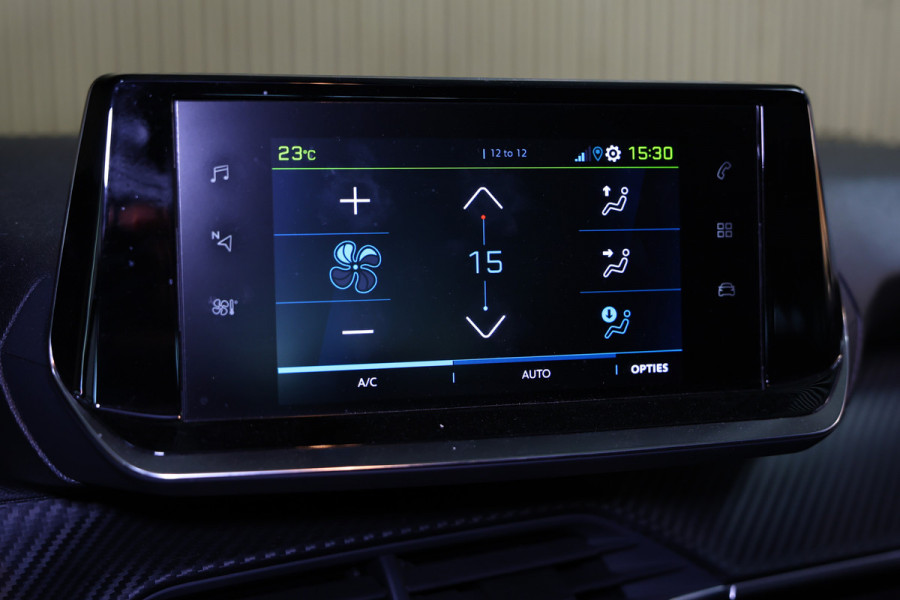 Peugeot e-208 EV Blue Lease Allure 50 kWh AVM VIRTUAL KEYLESS CLIMA CAMERA CRUISE PARK ASS BT"21