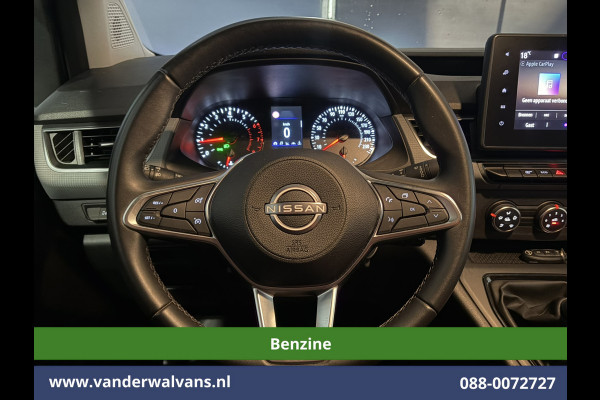 Nissan Townstar 1.3 TCe 131pk Benzine L1H1 Euro6 Airco | Camera | LED | Apple Carplay | Cruisecontrol Parkeersensoren, 1500kg trekvermogen