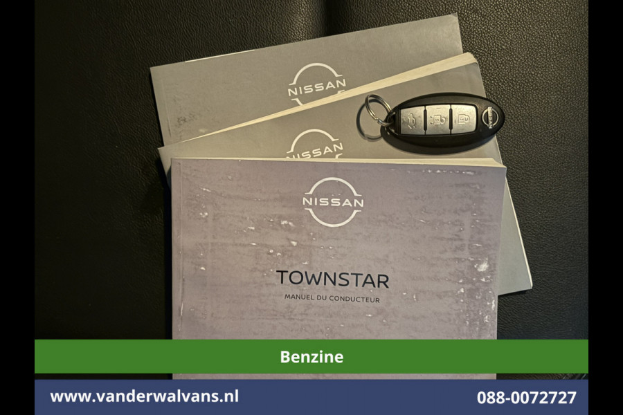 Nissan Townstar 1.3 TCe 131pk Benzine L1H1 Euro6 Airco | Camera | LED | Apple Carplay | Cruisecontrol Parkeersensoren, 1500kg trekvermogen