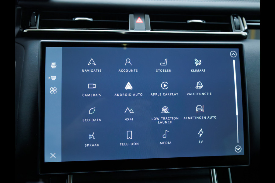 Land Rover Range Rover Velar 2.0 P400e R-Dynamic HSE 404 PK | Meridian Audio | 360 Camera | 21"LMV | Stoelverw. | Memory best. stoel | Elec. verst. stuurkolom, Electrische achterklep, Matrix Led, Navigatie, App. connect, Extra getint glas