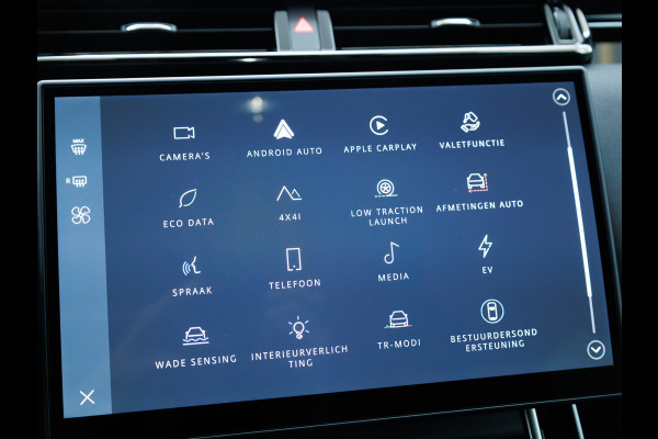 Land Rover Range Rover Velar 2.0 P400e R-Dynamic HSE 404 PK | Meridian Audio | 360 Camera | 21"LMV | Stoelverw. | Memory best. stoel | Elec. verst. stuurkolom, Electrische achterklep, Matrix Led, Navigatie, App. connect, Extra getint glas