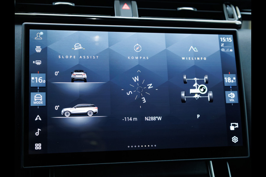 Land Rover Range Rover Velar 2.0 P400e R-Dynamic HSE 404 PK | Meridian Audio | 360 Camera | 21"LMV | Stoelverw. | Memory best. stoel | Elec. verst. stuurkolom, Electrische achterklep, Matrix Led, Navigatie, App. connect, Extra getint glas