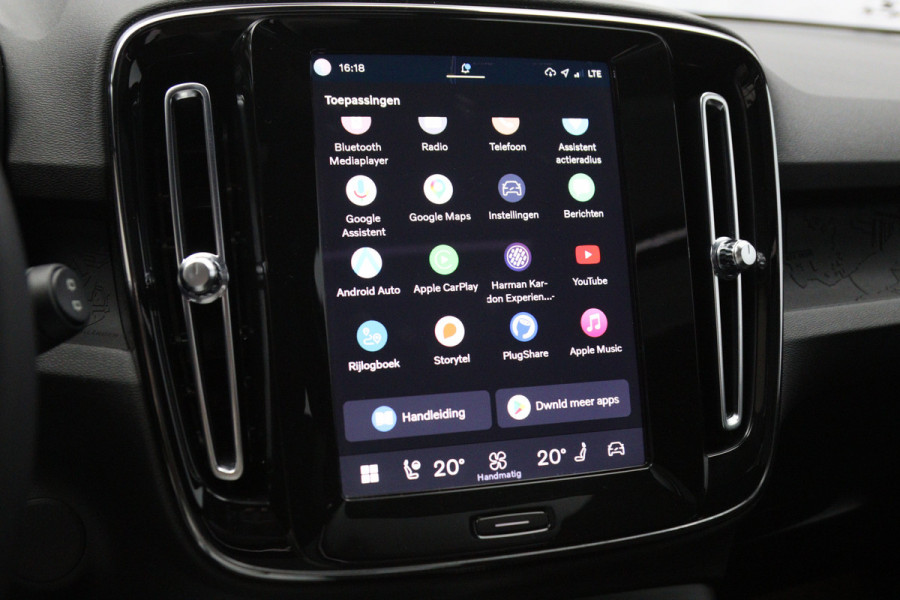 Volvo XC40 Recharge Twin Ultimate 82 kWh 408 PK, Trekhaak, Panoramadak, Harman/kardon, 360 Camera, 4X Stoelverwarming