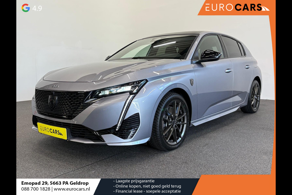 Peugeot 308 1.6 Plug-in Hybrid 180 GT Panoramadak Navigatie Apple Carplay Android Auto Camera Parkeersensoren Adaptive Cruise Control Full LED 18" LM Velgen Ambiente verlichting