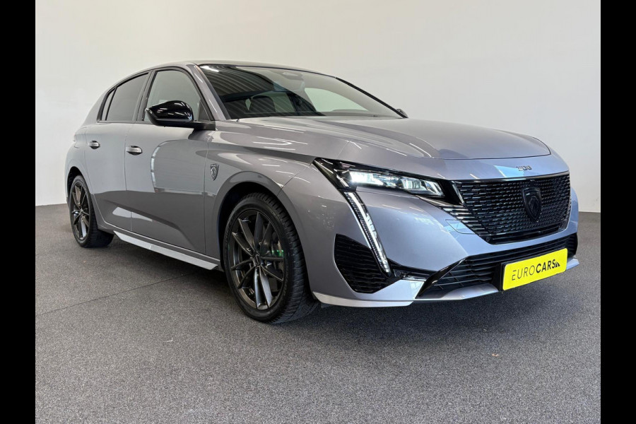 Peugeot 308 1.6 Plug-in Hybrid 180 GT Panoramadak Navigatie Apple Carplay Android Auto Camera Parkeersensoren Adaptive Cruise Control Full LED 18" LM Velgen Ambiente verlichting